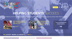Desktop Screenshot of natomasschoolsfoundation.org