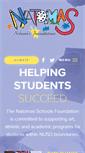 Mobile Screenshot of natomasschoolsfoundation.org
